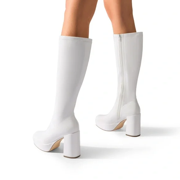 DREAM PAIRS Y2K-inspired Knee-high Platform Gogo Boots
Size 6.5 - Picture 2 of 8